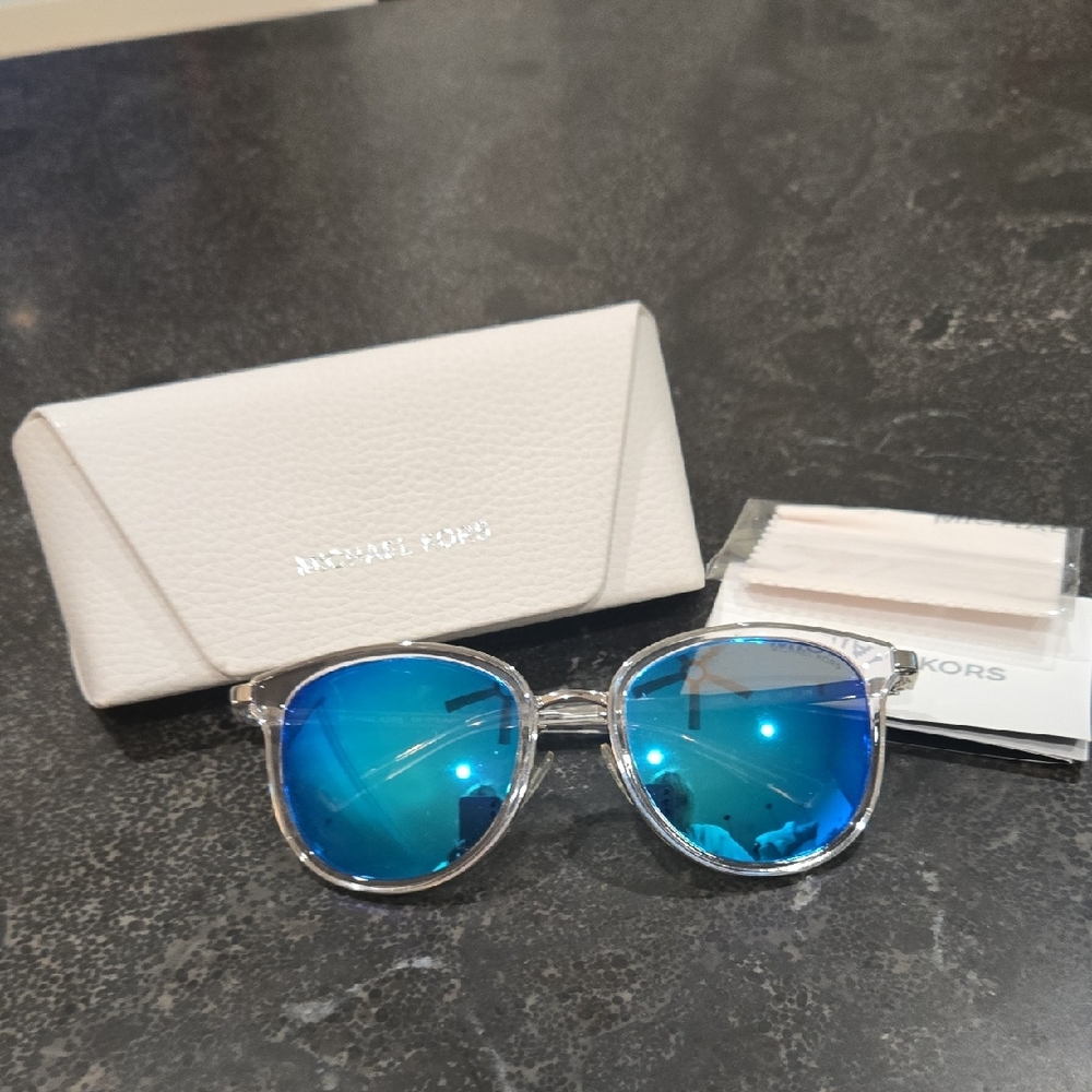 Michael Kors Blue Lens Sunglasses
